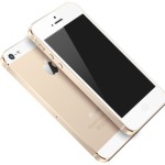 Gold zlatý iPhone 5S icon