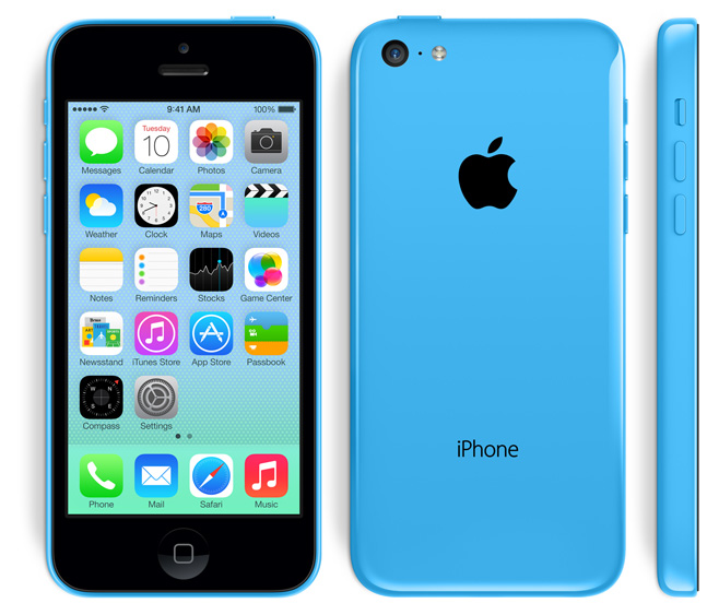 iPhone 5C modrá icon