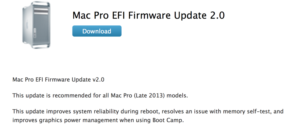 mac pro update 