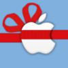 apple reklama vánoce christmas vanoce icon logo dárek darek