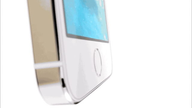 touch id home button iphone 5s gif