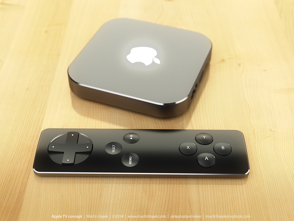 Apple TV ovladač koncept4