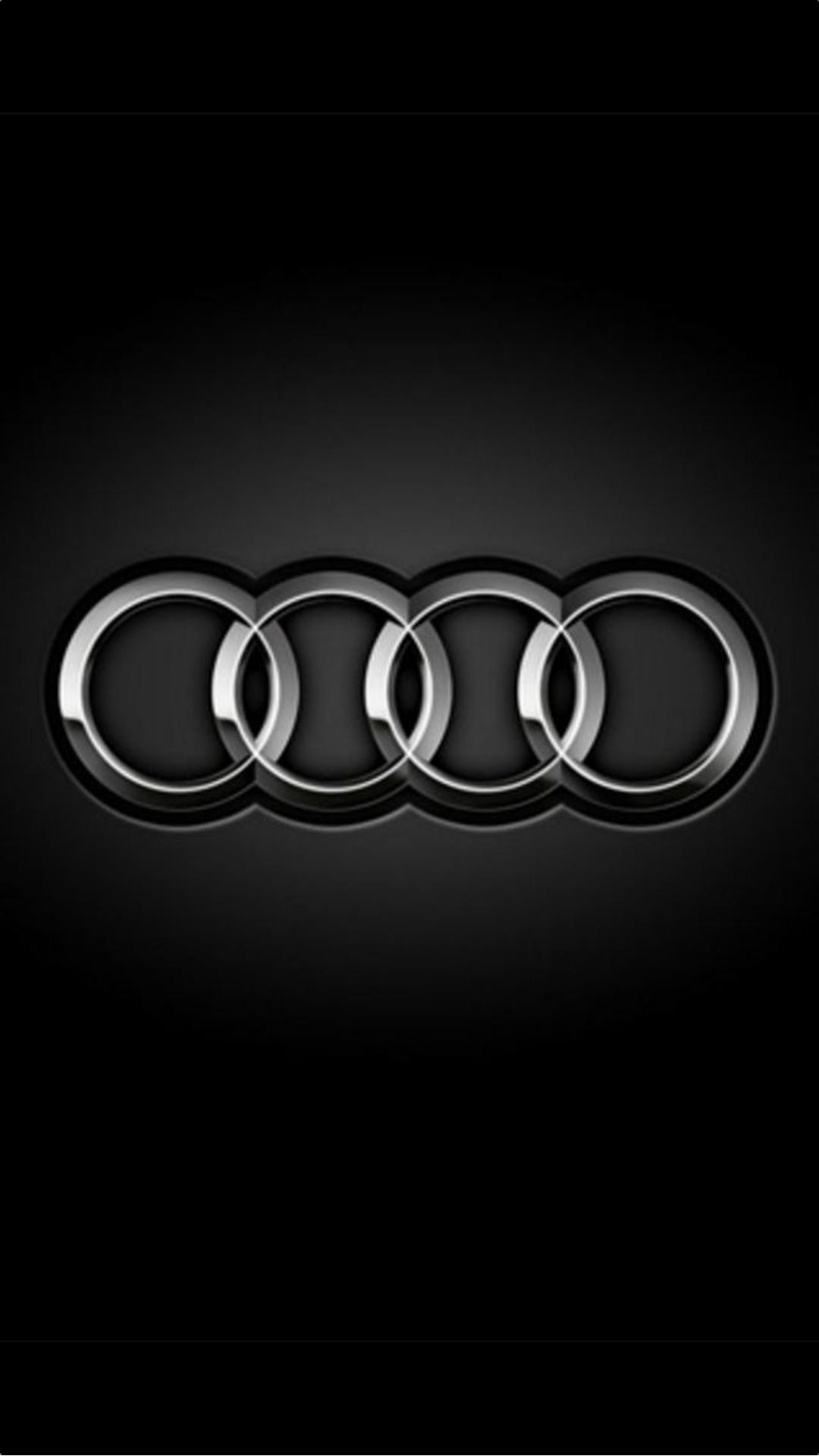 Audi Car Logo iPhone 6 Plus HD Wallpaper