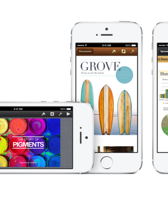 Apple updatoval iWork jak pro iOS tak i pro OS X