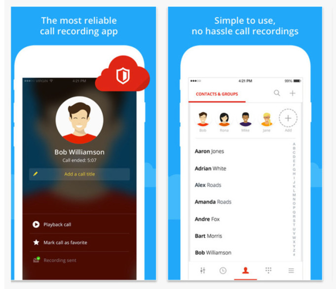 Aplikace na nahrávání hovorů z iPhonu