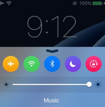 Upravte si ikony v Control Center pomocí široké škály barev