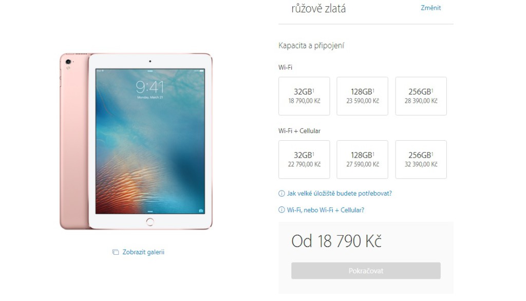 iPad Pro ceny