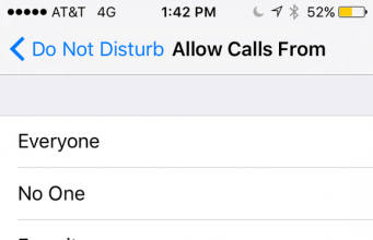 Jak ovládnout funkci Nerušit, která se nachází na iOS
