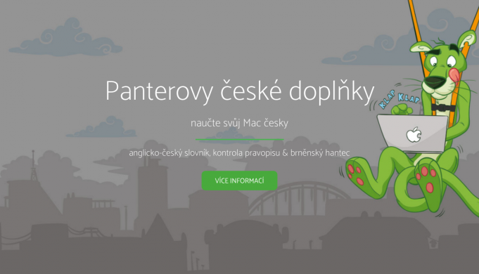 Naučte svůj Mac česky – anglicko-český slovník, kontrola pravopisu & brněnský hantec