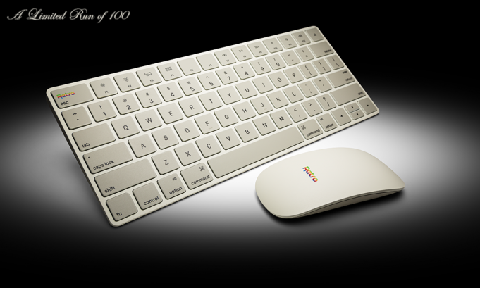 Kupte si speciální edici Apple Keyboard a Apple Magic Mouse v retro stylu