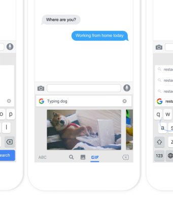 Skvělá klávesnice od Google, Gboard, se rozšířila do dalších zemí