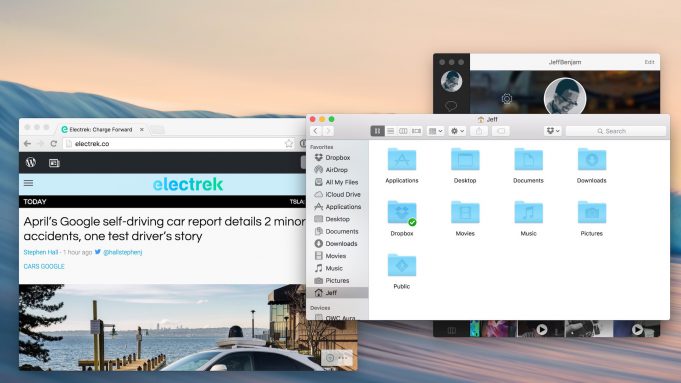 Jak skrýt řádek nabídek v OS X?