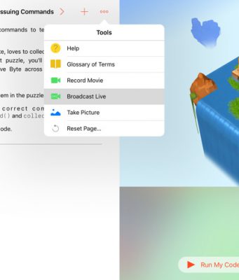 iOS 10 nabídne živé vysílání