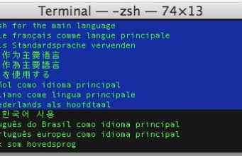 Jak změnit systémový jazyk přes aplikaci Terminál?