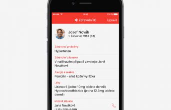 Návod – Jak nastavit své Zdravotní ID v iOS?