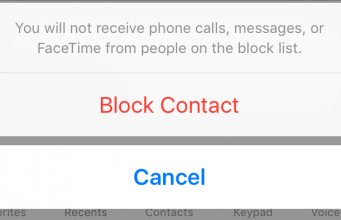 Jak zablokovat telefonní číslo v iOS 10?