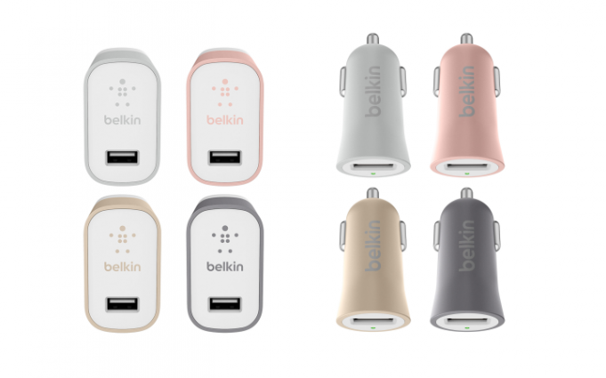 Sada Belkin ColourMatch Charge, která padne ke každému iPhonu či iPadu