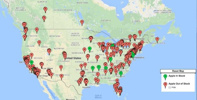 Jak zkontrolovat dostupnost iPhonu 7 a iPhonu 7 Plus v Apple Storech po celém světě?