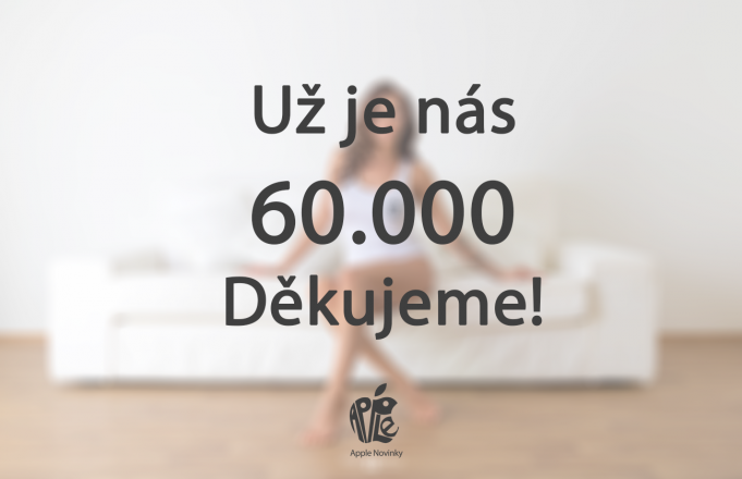 Už je nás přes 60.000 na Facebooku!