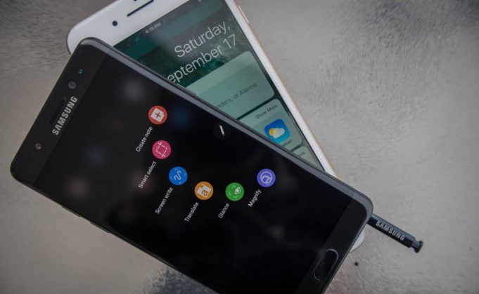 Srovnáme: iPhone 7 vs. Samsung Galaxy Note 7