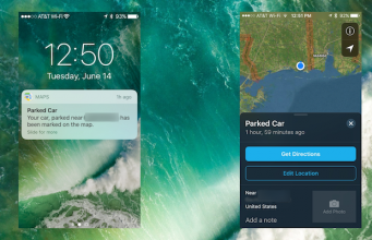 Jak najít své zaparkované auto pomocí aplikace Mapy