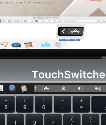 Nová aplikácia pre Touch bar