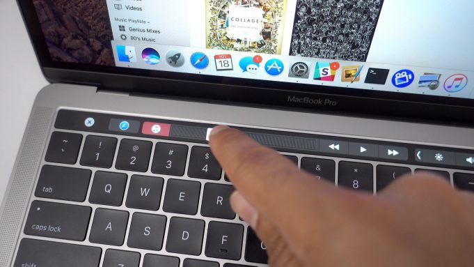 Jak dělat snímky Touch Baru na novém MacBooku Pro