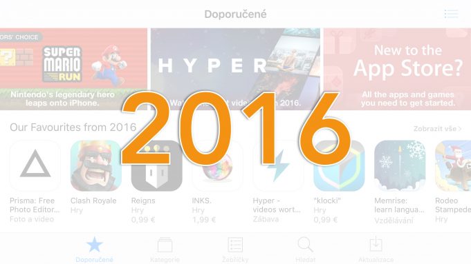 Nejlepší aplikace roku 2016!