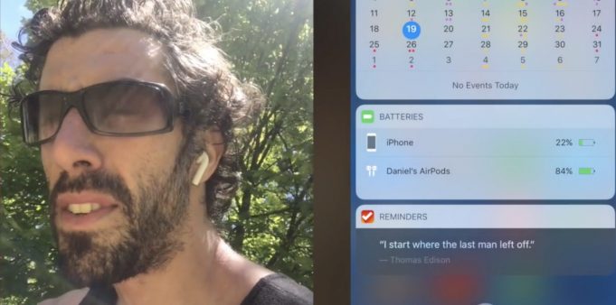 Maratonský běžec otestoval sluchátka AirPods