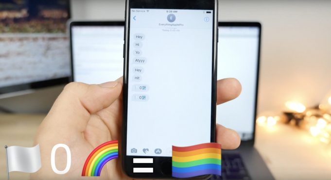 Odesláním tohoto textu zamrzne jakýkoliv iPhone