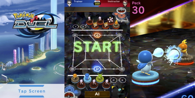Dnes byl představen Pokémon Duel pro iPhone a iPad