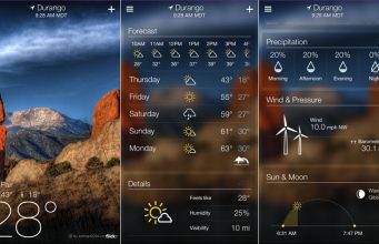 Aktualizace aplikace Yahoo Weather přináší živé video