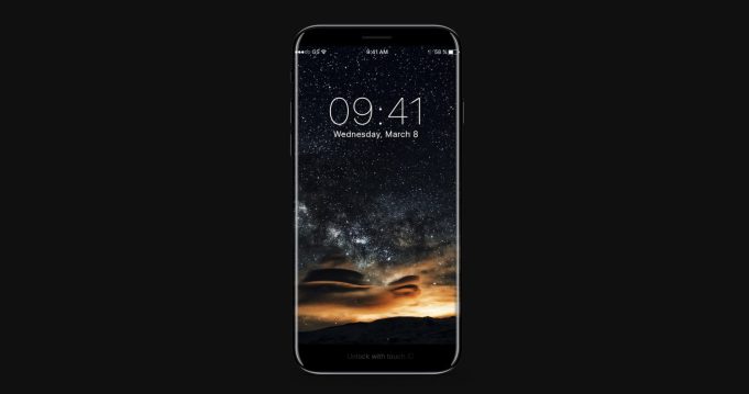Nejnovější koncept iPhonu 8 ukazuje design se zahnutým displejem