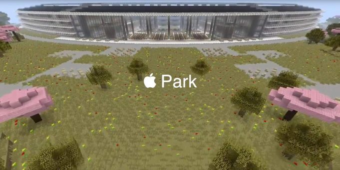 Podívejte se na Apple Park, který byl vytvořen ve hře Minecraft