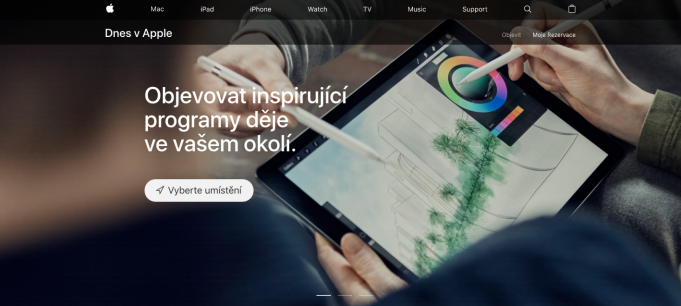 Apple spustil vzdělávací semináře „Today at Apple“