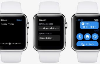 Jak poslat hlasovou zprávu z Apple Watch?
