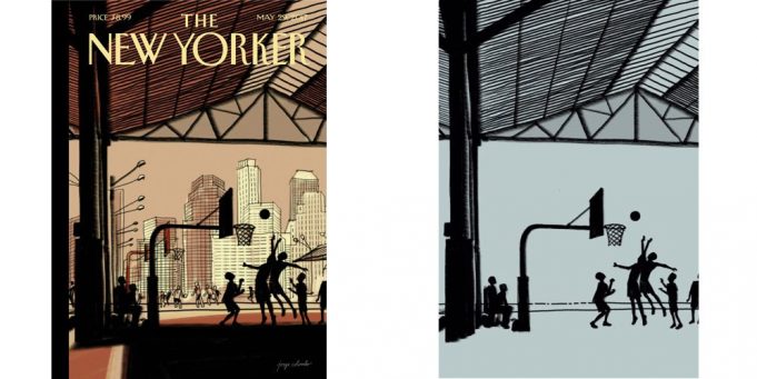 Umělec vytvořil obálku časopisu The New Yorker na iPadu Pro