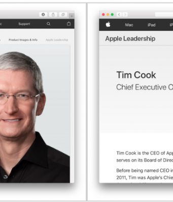 Tiskové zprávy v Applu prošly změnou designu