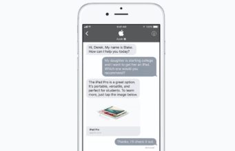 iOS 11 obsahuje novou funkci Business chat v iMessage