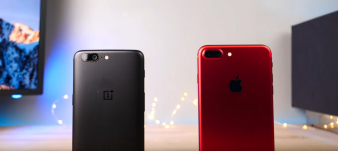 Test fotoaparátu iPhone 7 Plus a OnePlus 5