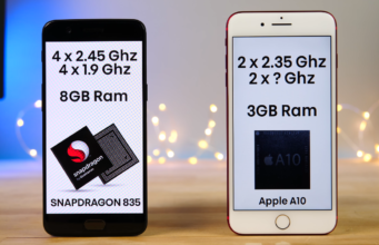 Srovnání rychlosti iPhone 7 Plus a OnePlus 5 s 8 GB RAM