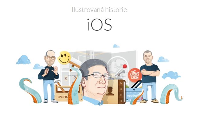 Podívejte se na pěkně ilustrovanou historii iOS