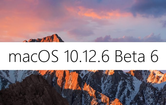 Apple právě vydal šestou beta verzi macOS 10.12.6