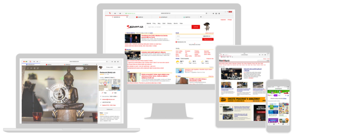 Seznam.cz vydal nejrychlejší prohlížeč pro iOS a macOS