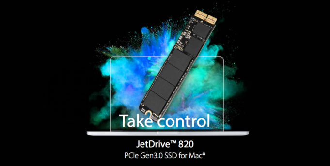 Transcend představil JetDrive 820 SSD úložiště pro Mac