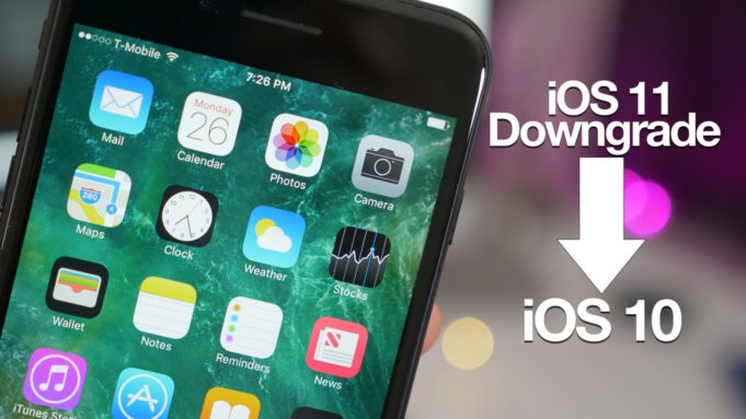 Návod – Jak se vrátit z iOS 11 na iOS 10?