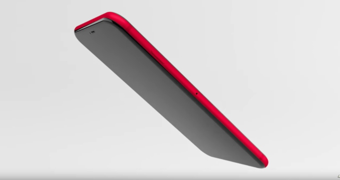 Koncept telefonu iPhone X (PRODUCT) RED