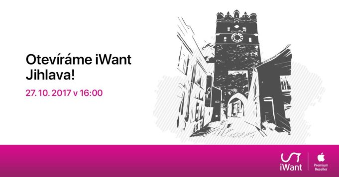 iWant otevírá projdenu v Jihlavě!