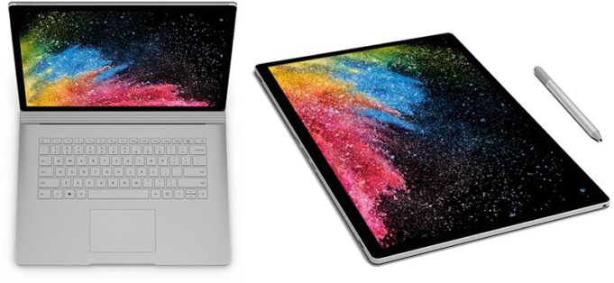 Microsoft Surface Book 2 je 2x výkonnější než MacBook Pro