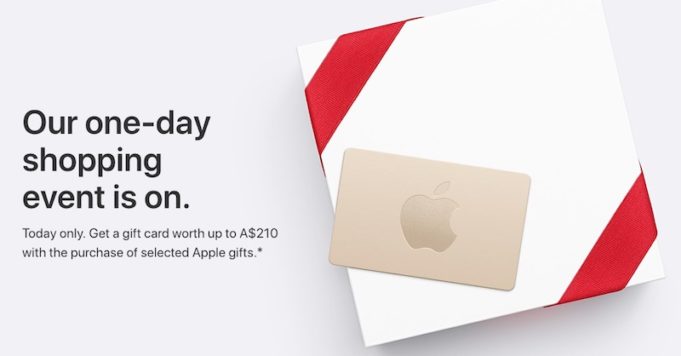 Apple Black Friday Event s bezplatnými dárky v hodnotě až 210 dolarů